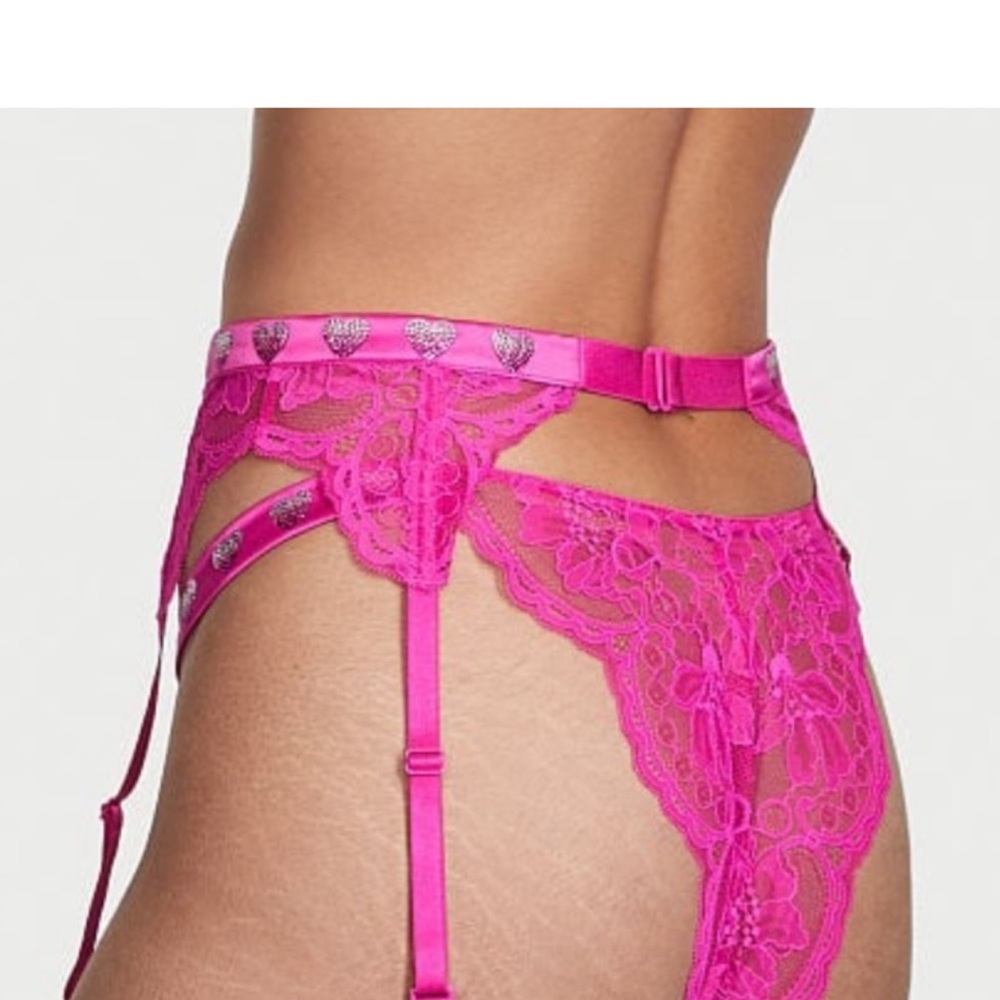 Victoria secret Very Sexy shiny Heart Garter - Picture 3 of 5